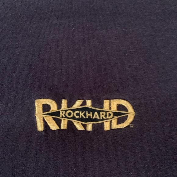 90s Vintage RockHard Glitter Centre Stitch - Picture 2 of 3